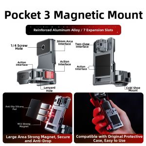 llano | Magnetic DJI Pocket Camera Accessory
