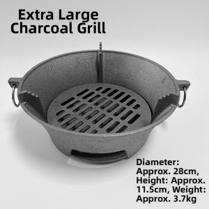 ciiemen | Cast Iron Heat-Insulated Charcoal Stove