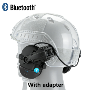 Tactical Noise-canceling Headphones Optional Bluetooth Adapter.Suitable for Outdoor Hunting and Shooting