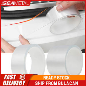 SEAMETAL Transparent Car Door Protector Stickers Strip Bumper Anti Scratch Nano Tape Auto Trunk Sill Scuff Protector Film Door Edge Protective