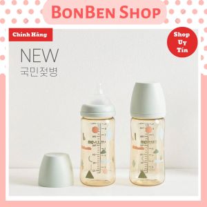 BÌNH SỮA MOYUUM CHÍNH HÃNG BẢN GOLD DUNG TÍCH SIZE 170ML 270ML CHẤT LIỆU NHỰA PPSU BONBEN SHOP CAM KẾT HÀNG CHÍNH HÃNG