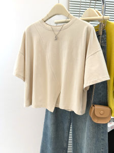 MISHANGYICHU | Design Sense Slim Fit Womens Tshirt