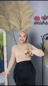 Sweter Panas dan Nyaman: Desain Sweter Kasual & Manset Rajut Lengan Panjang