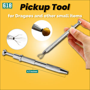 Pickup Tool for Dragees Small Items Four Claw Grabber Picker Aluminum