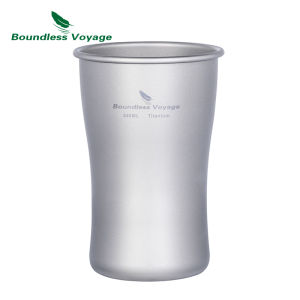 Boundless Voyage Titanium Beer Travel Mug: Your Ultimate Companion for Outdoor Adventures