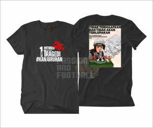 T-SHIRT KAOS 1 OKTOBER TRAGEDI KANJURUHAN