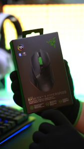 Razer Basilisk V3 X HyperSpeed Wireless Gaming Mouse — RGB Lighting - 10 Programmable Buttons - Bluetooth