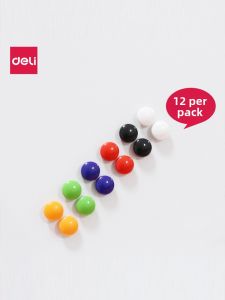 deli | Strong Magnet Magnetic Pegs for Whiteboard Mini Cute Magnetic Accessories