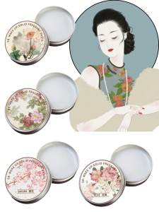 Solid Fragrance Balm Lavender Rose Peony Lotus Scented Long-lasting Porable Fragrances Cream Perfect Woman Body Aroma Gifts 15g