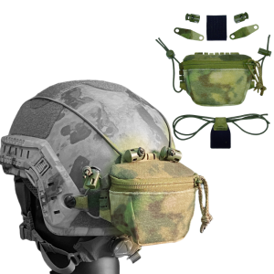 TACTICAL SC Style Universal Helmet Rear Bag Battery Pouch NVG Counterweight Battery Pouch Tactical Helmet Accessories