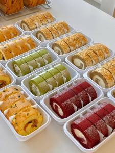 Cupcake Packaging Box Cake Roll Separator Paper Sams Subpackage Box Dream Dragon Disposable Box Baking Cooking Kitchen Tool
