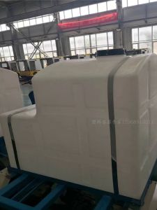 Thickened Square Plastic Pe Bucket 400L Engineering Equipment White Sweeping Machine Water Spraying Box Outdoor Camping Travel Supplies