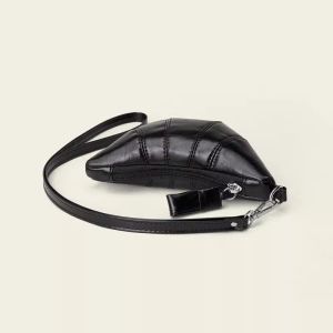 2025 New Korean Style Portable Eye-catching Fashionable Mini Wallet Bull Horn Necklace Pendant Coin Purse Compact Size