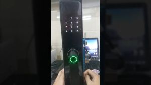 COD KIRIM CEPAT TaffHOME Smart Door Lock Password Fingerprint Card XR25 / Kunci pintu rumah smart lock kartu bardi stelle / Kunci pintu otomatis sidik jari password Fingerprint kartu id card rumah digital / Kunci pintu kamar pintar