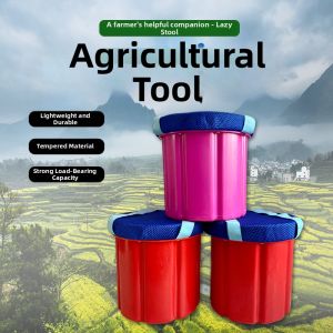 Portable Multi-Use Plastic Stool for Farming