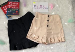 🔥[D015] Quần giả váy tuyết mưa lưng thun BÈO LAI hàng Quảng Châu cực HOT - kholenqc