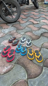 Sandal Anak Balita Bayi Jepit Rubber Karet Premium Anti Slip BTS