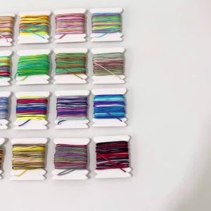 0.8mm Crafts Braided Rope Cord For Jewelry Making Beading Braided For Bracelets Rattail Trim Chinese Knot