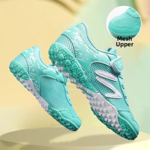 Professional Childrens Soccer Shoes Breathable Cleats