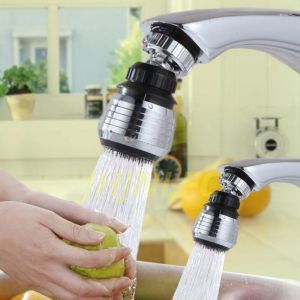 1pcs Faucet Nozzle 360 Degree Rotation Filter Extension Tube Shower Water Saving Tap Head Nozzle Universal Kitchen Accessories