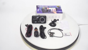 4 Inch Front and Rear Touch Screen Car Recorder Camera 1080p Traffic Recorder Professional Car Recorder Camera Driver Recorder