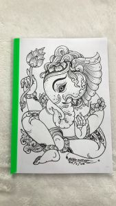 ร้านโชคดี168 แบบลายสัก ลายไทย (ชุดที่ 3) A4 1เซต  40แผ่น (ไม่ใช่สติ๊กเกอร์) ลายสัก