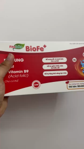 Sắt Hữu Cơ Cho Bé Fitolabs BioFe Tăng Cường Đề Kháng Giảm Thiếu Máu Ann Toànn Không Tanh lọ 120ml