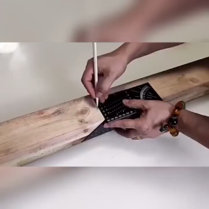 45°/90°Aluminum Alloy Angle Ruler Square Multifunction Rule Gauge Rule Woodworking Scribing Tool