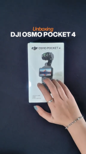 [Bảo Hành Chính Hãng] Camera Vlog DJI Osmo Pocket 4 | Chống Rung 3 Trục Quay 4K Bộ Nhớ Trong 107GB