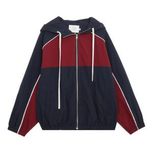 Color Block Stylish Casual Loose Oversized Coat