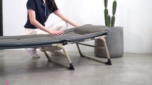 Giường gấp văn phòng thông minh  tiện lợi dùng để ngủ trưa hàng nhập khẩu cao cấp