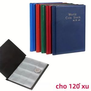 1/2 Chiếc Album Sưu Tập Tiền Xu Sách Trang Trí Nhà Album Ảnh Giá Đỡ Sổ Lưu Niệm Da Nhân Tạo Bìa Tiền Xu Sách Dành Cho Người Thu Thập