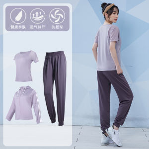 ชุดโยคะสำหรับผู้หญิง ชุดออกกำลังกาย ทรงหลวม ชุดโยคะฤดูร้อน ชุดโยคะวันพระ ชุดโยคะสำหรับออกกำลังกายในชีวิตประจำวัน