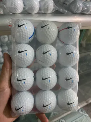 Bóng golf Nike chính hãng đã qua sử dụng còn mới 98% (10 quả)