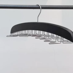 1pc Tank Top Hangers Bra Ties Organizer For Closet 24 Storage Hooks Non-Slip Hanging Tie Holder Closet Organize And Storage For Neckties Belts Scarves Tank Tops Accessories