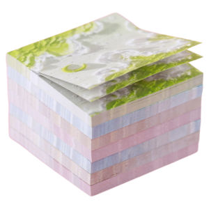 Scenic Oil Painting Sticky Notes Creative Retro High Aesthetic Value Multiple Use Message Leaving Features Sticky Papers