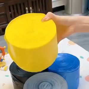 [200PCS] ROCO Leakproof Garbage Bag Singlet Handheld Disposable Trash Bag Beg Sampah Point-off Plastic Sampah