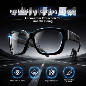 Anti-Splash High-Definition Wide-View Lightweight UV-Protective Anti-Fog Sunglasses
