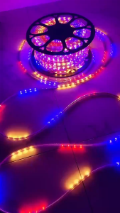 Multicolour strip light 30M/50M Cuttable Rope Waterproof RGB Led Lights Strip For Room At Night Ceiling