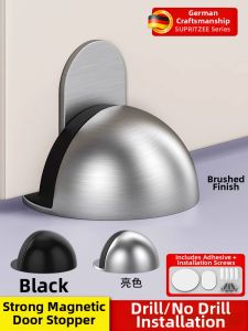 NAIFUNA | No-drilling Magnetic Door Stop for Glass Doors