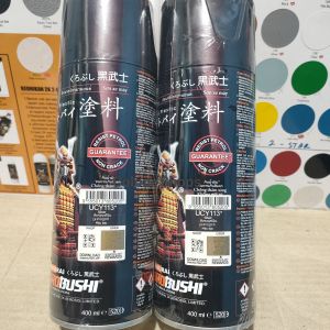 Pilok Pilox Cat Samurai Silver Y113 113 Glossy 400ml Cat Semprot Samurai Paint Kurobushi Aerosol 400 ml