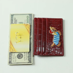 🔥กระเป๋าสตางค์ใบสั้น กระเป๋าใส่บัตร หนังPu ขนาดเล็กแบบพกพาพกพาสะดวก สีสดใส แฟชั่นสําหรับสตรี