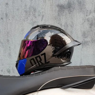 ORZ | Bluetooth Enabled 3C Certified All-Weather Full Face Motorcycle Helmet