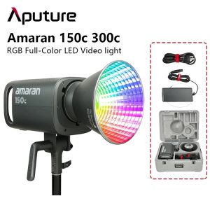 Aputure Amaran 300c 150c RGB Full-Color 2500K-7500K Studio LED Video Light Bowens Mounts Sidus Link App Control For Photography