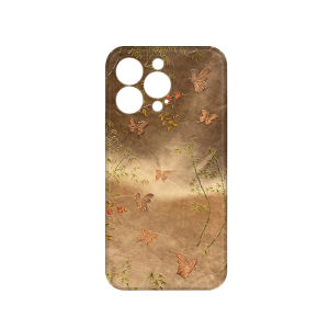 New Chinese Style Bamboo Rhythm Butterfly Creative Phone Case for 7/8/X/XR/11/12/13pro/14/15promax Mens Womens High End Feelings