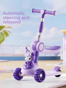 XIONGBUFAN | Foldable 3-in-1 Scooter for Children 6 to 12 Years