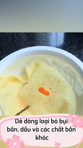 Khăn Lau Chén Đĩa / Xe Hơi Mềm Mại Thấm Hút Tốt Chống Mùi Hôi Tiện Dụng N100