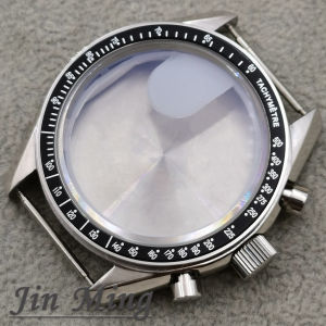 High Quality VK63 Case 39.7mm Moonswatch Metal Case Chronograph Case Bezel VK63 Fashion Business Watch Sealed Back Moon Watch