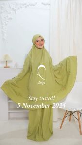 Mukena Travel Bordir Parasut Bordir Premium Mukena Travel Premium Adem Motif Yasmin by Rumah Qatifa