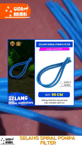 SELANG SPIRAL POMPA FILTER 90 CM | AQUARIUM AQUASCAPE AKUARIUM